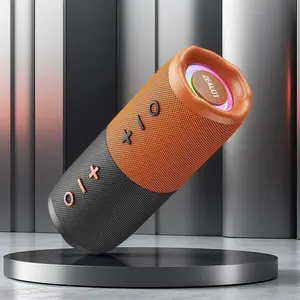 20W Maximum power【ZEALOTs M5】Portable wireless speaker, Magnetic Split speaker, RGB ambient light, outdoor Bluetooth speaker surround sound, TWS pairing,long battery life,supports USB/TF/AUX/BT smartphones. Ideal choice for family/car/party/camping/