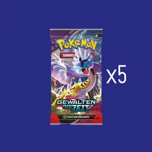 German Temporal Forces Booster Packs (5) (GER) - Pokemon TCG Scarlet & Violet