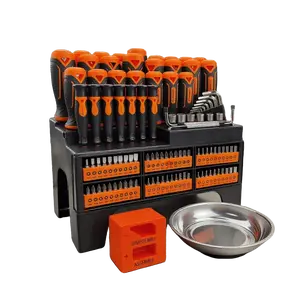 11-Piece and 13-Piece Screwdriver Combination Set, Manual Screwdrivers with Professional Cushion Grip and Magnetic Tip, for Home Use