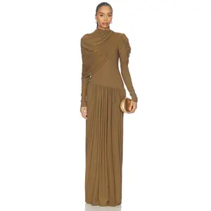 Deme by Gabriella Dress in Sand Green