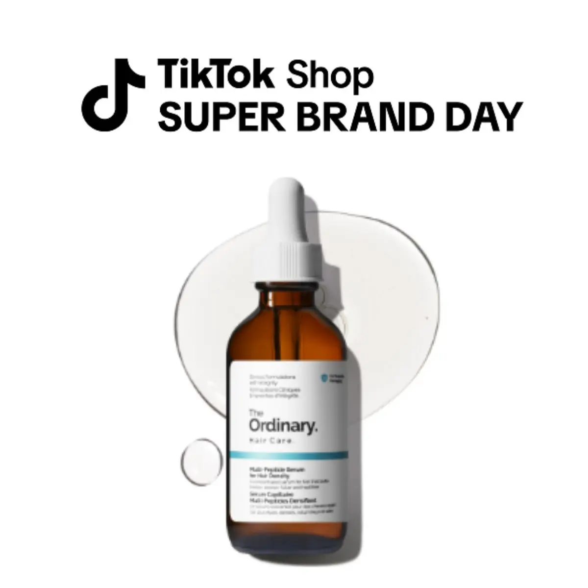 The Ordinary Multi-Peptide Serum for Hair Density, Peptide-Powered Formula for Thicker, Fuller Looking Hair, 2 Fl Oz