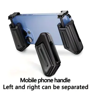 Detachable Mobile Gaming Controller, Portable Phone Grip for iOS Android - Enhanced Gameplay Handle Joystick Triggers, Handheld