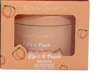 Beauty Creations Body Butter | Peach | Hydrating Body Cream (200g)
