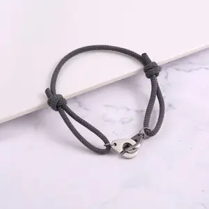 Handcuffs Unisex Nylon Milan Cord Nylon Rope Wrap Bracelet for Men and Women
