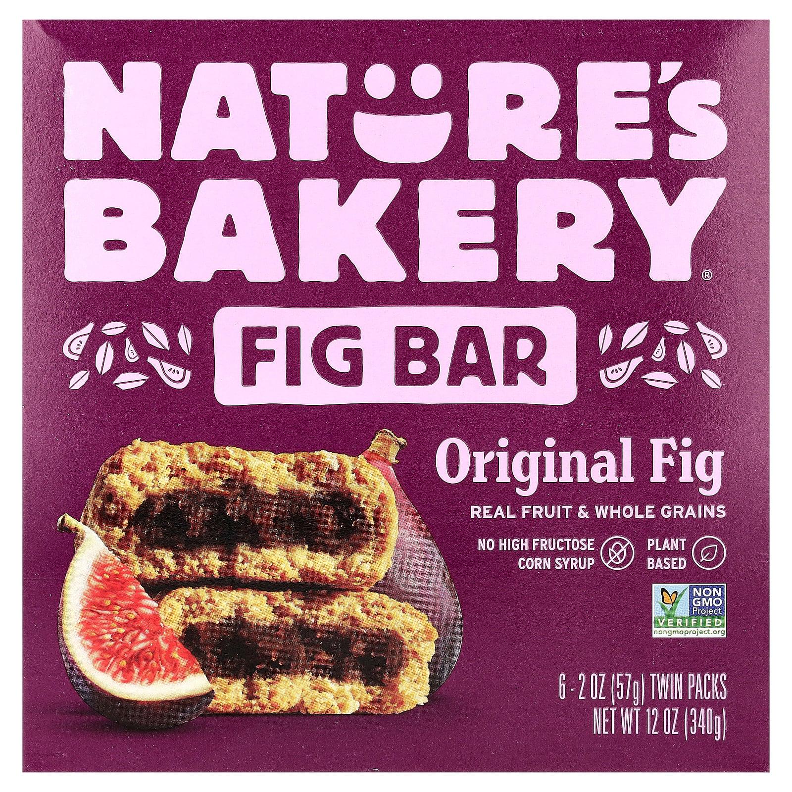 Nature's Bakery Fig Bar, Original Fig, 6 Twin Packs, 2 oz (57 g) Each