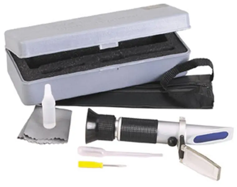 Service Ra75240 Optics Coolant-Battery Refractometer for Batteries, Cooling Systems, Measures 32°F to -60°F, 8.8x4.9x2.3 in