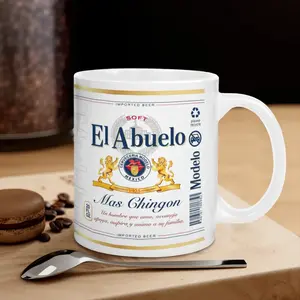 El Abuelo Mas Chingon Coffee Mug -Funny Gift Cool Grandfather,Perfect for Father's Day,Best Dad Ever,Unique & Special,Funny Drinking Cup