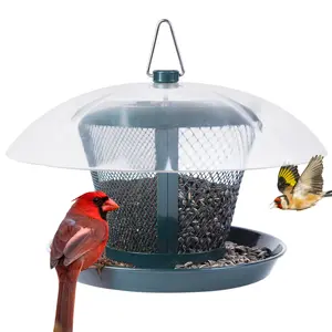 [Spring Migration 2026] Kingsyard Metal Bird Feeder for Backyard Nature Watching | Weatherproof Dome & 2.5lb Large Capacity | Feed Wild Birds in Your Garden