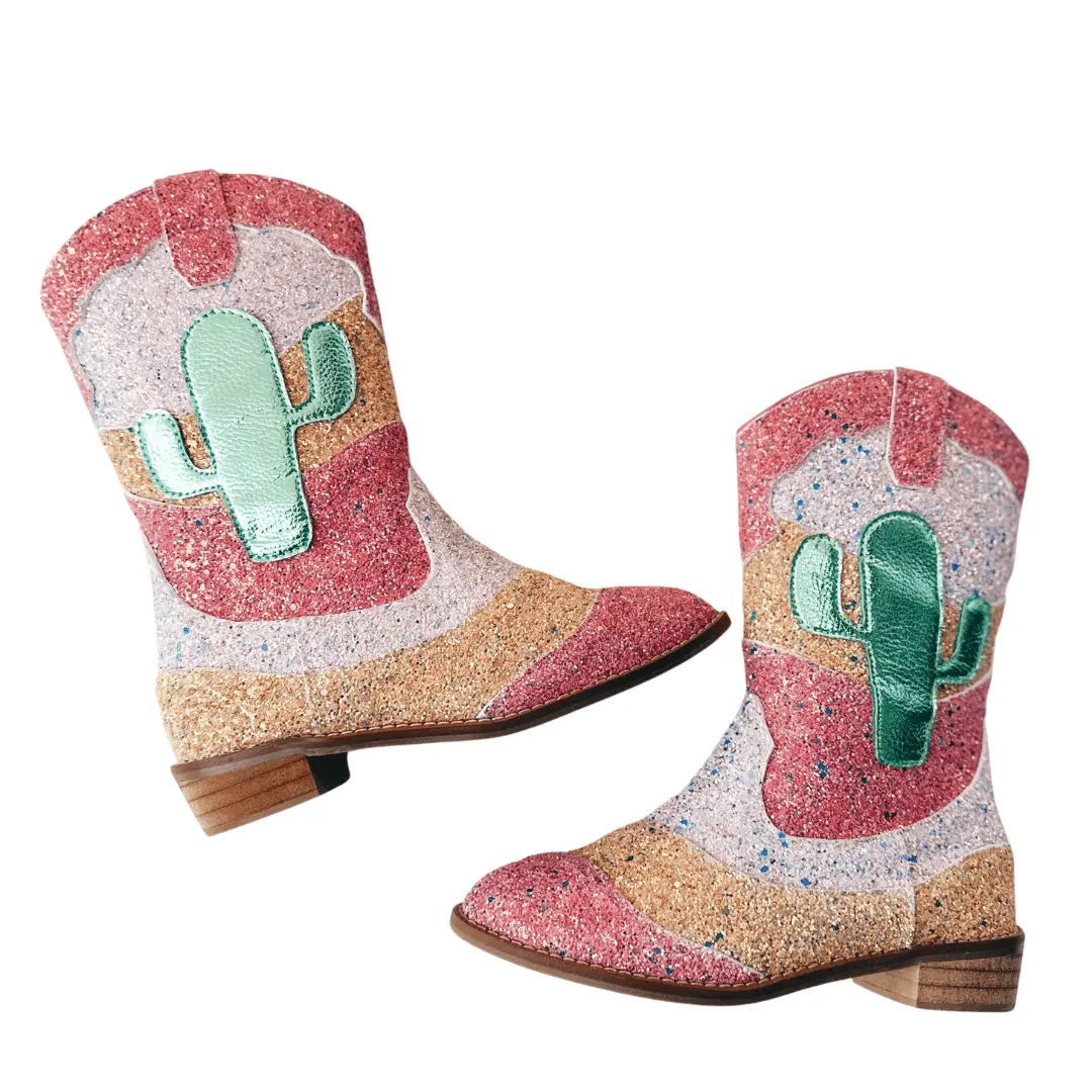 Cowgirl Cactus Cooler Boots - Stylish Footwear for Outdoor Activities, Comfortable Design, Ideal for Various Weather Conditions