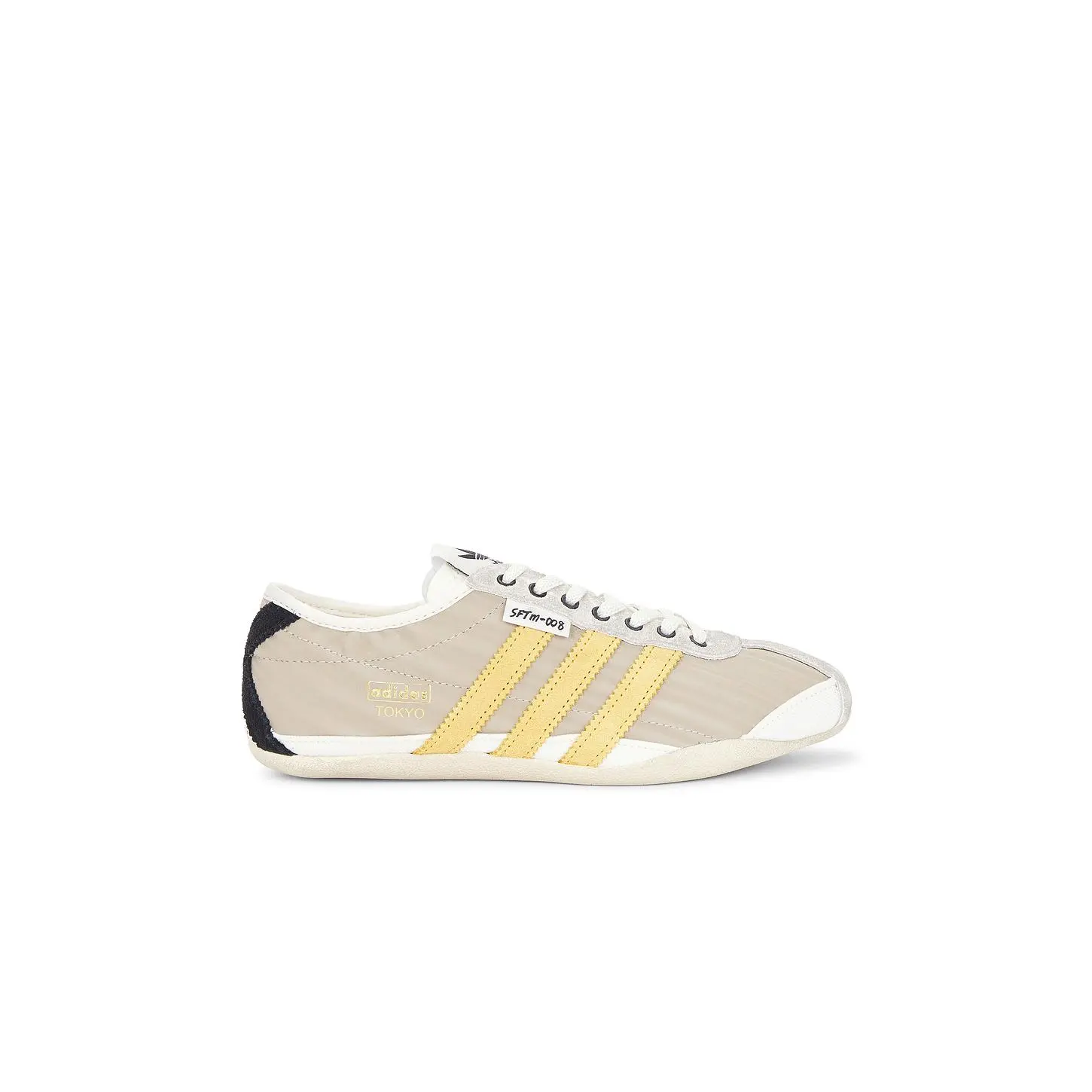 adidas by Song for the Mute Tokyo Sneaker in Off White, Preloved Yellow, & Core Black