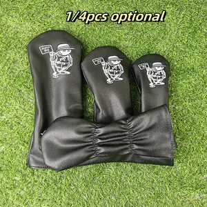 Cartoon Fat Fisherman Golf Club Cover, Golf Accessories, Durable & Stylish Design, Perfect Fit for Most Clubs, Best Protection for Your Golf Gear