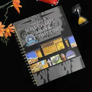 The Ultimate Bible Charts, Maps & Timelines Study Guide – Rose 10th Anniversary Spiral Edition | Visual Bible Atlas with 200+ Charts for Teaching, Preaching & Deep Study