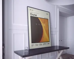 Dune Movie Poster | Dune Print | Film Poster | Vintage Retro Art Print | Minimalist Poster | No Frame