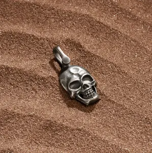 Fearless Fortitude - Silver Skull Charm