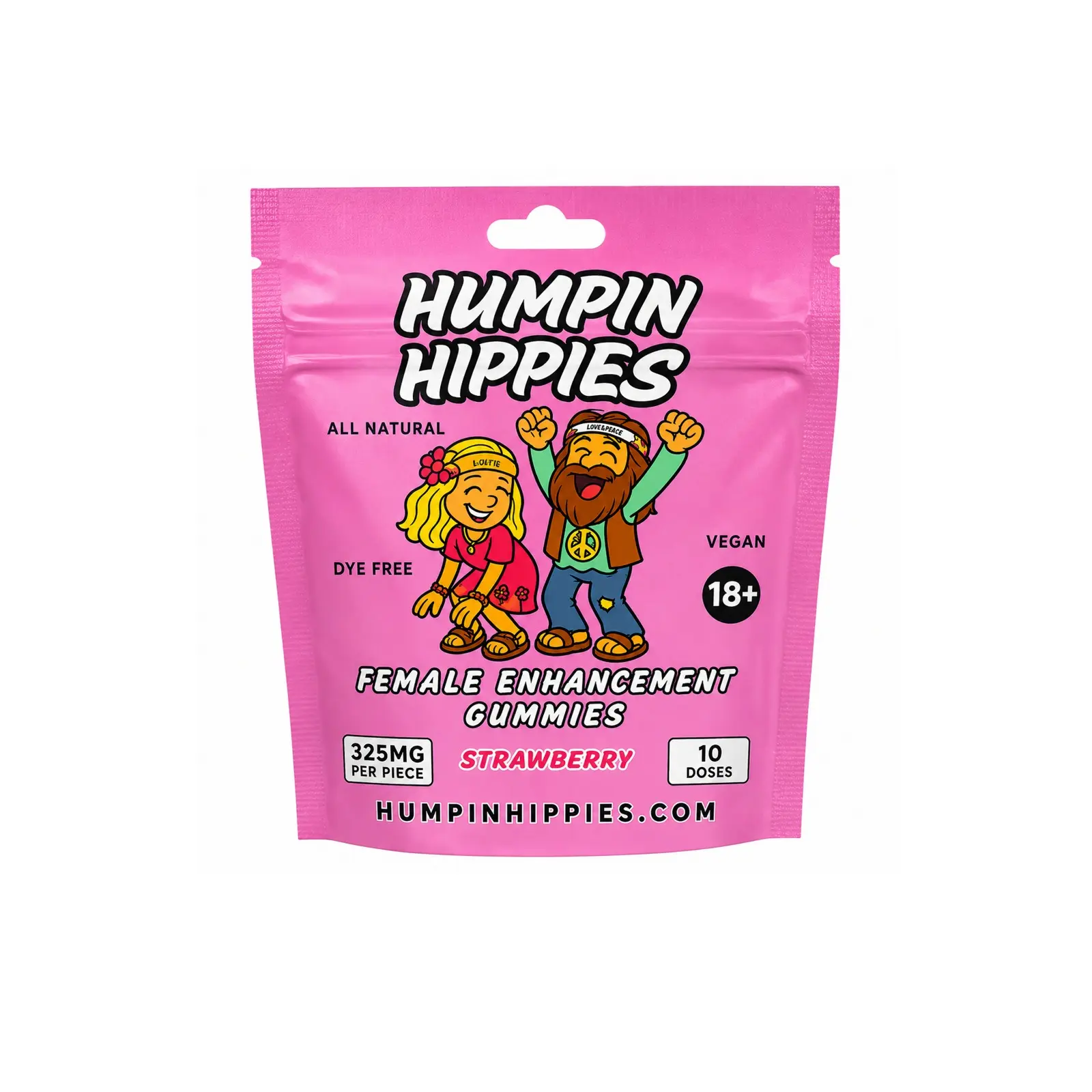 H.H. Strawberry Botanical Blend Gummies (10-Piece Pack)