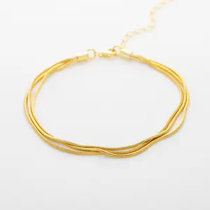 Triple Chain Bracelet