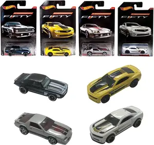 Hot Wheel Camaro Exclusive Fifty Edition Collectors Anniversary Die-Cast Vehicles 1:64 Scale Bundle of 4