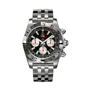 Breitling Mechanical Chronograph, Automatic Movement, Unidirectional Ratchet Bezel, 44mm