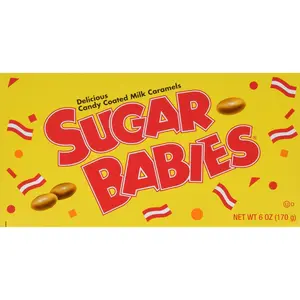 Sugar Babies Milk Caramels Candy Boxes 6 oz
