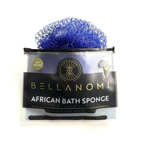 African Exfoliating Net Sponge Authentic Soft Texture for Sensitive Skin