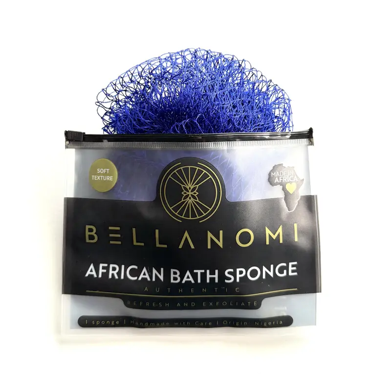 African Exfoliating Net Sponge Authentic Soft Texture for Sensitive Skin
