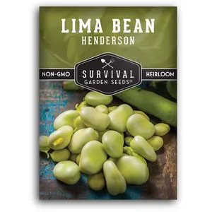 Henderson Lima Bean Seeds