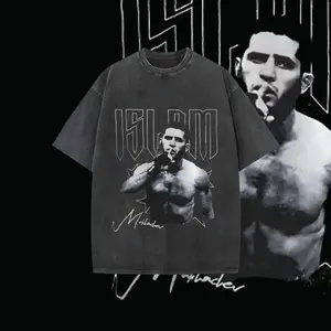 Islam Makhachev High Quality Tee, Boxing T-shirt, UFC Shirt, Fighter Tee, Graphic Boxing Champ T-Shirt