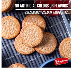 Bauducco Maria Cookies - Crispy Cookies - Perfect for Snacking, Coffee or Tea - Delicious Dessert Cookie - No Artificial Flavors or Colors - Pack of 1