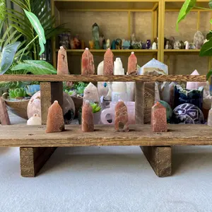 Natural Crystal Golden Sunstone Point Collection