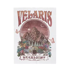 Velaris City ACOTAR Blanket Velaris Court Of Dreams Blanket The Night Court Blanket SJM Merch City of Starlight Blanket Velaris Blanket