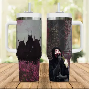 Tumbler Gift for Fans Sleep Token, Sleep Token Even In Arcadia Tumbler40 oz 30 Drinkware