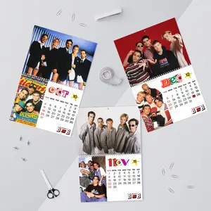 BS.B 90s Vintage 2026 Calendar, Album Calendar 2026 Gift, Gift For Fan Music