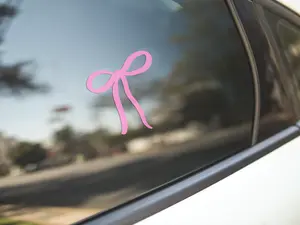 Coquette Bow Vinyl Decal for Car, laptop decal, car accessories, Window Sticker