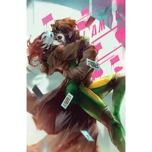 Rogue & Gambit #3 Unknown Comics Ivan Tao Exclusive Virgin Graffiti Wall Var (05/10/2023)