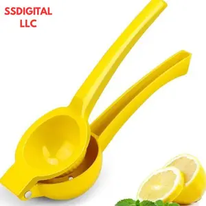 Aluminum Manual Press  with Ergonomic Grip for Efficient Juice Extraction of Pomegranates Citrus & More Durable Compact Easy to Use & Clean Kitchen Gadget hand juicer squeezer