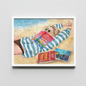 Abby Jimenez books collection art print | hair color and skin print, Cool Colors, Brighten Up Your Look, Everyday Basic, Never