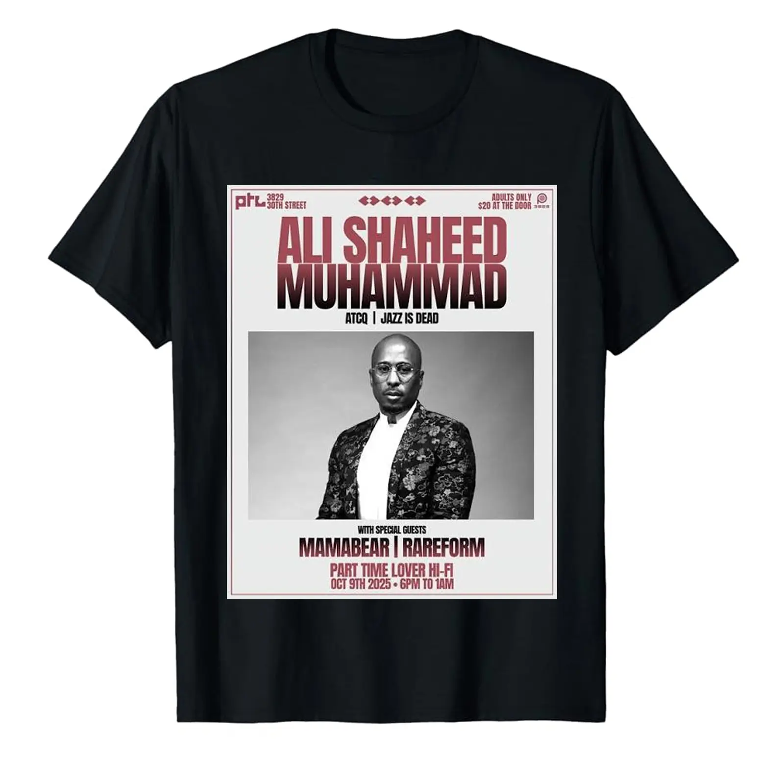 Ali Shaheed Muhammad rapper Shirt