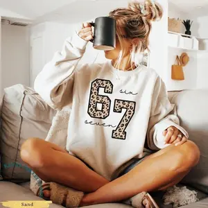 [Sale Up To 50%] Six Seven Sweatshirt, Leopard 6 7 Shirt Funny Number Meme Shirt Viral TikTok Saying Shirt Funny 67 Number Gen Z shirts Gen Z Gifts, streetwear graphic tee