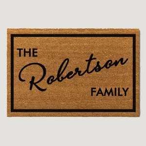 Family Name Doormats - The Robertson