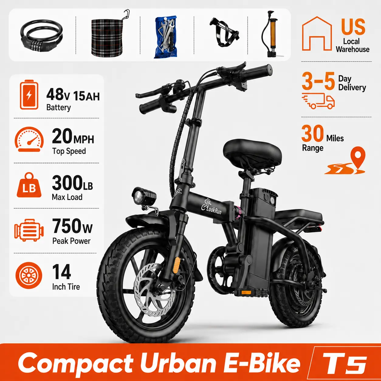 Electric Folding Ebike with Black Technology, 650W Motor, 48V 15Ah Battery, 8-Level Shock Absorption, 60Km Range, Dual Disc Brakes, UL2849 Certified for Hardcore Outdoor Cycling, sohochic