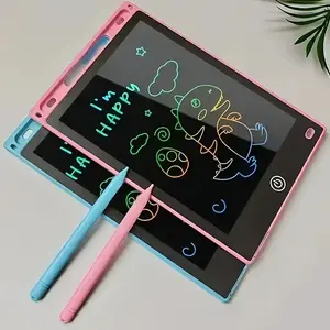 LCD Writing Tablet with Colorful Screen Drawing & Stylus - Digital Writing Tablet, Battery-Powered Educational Board Game, Ideal Christmas Birthday Halloween Thanksgiving Gift, Interactive Learning Tool, Playful Design, Durable Construction