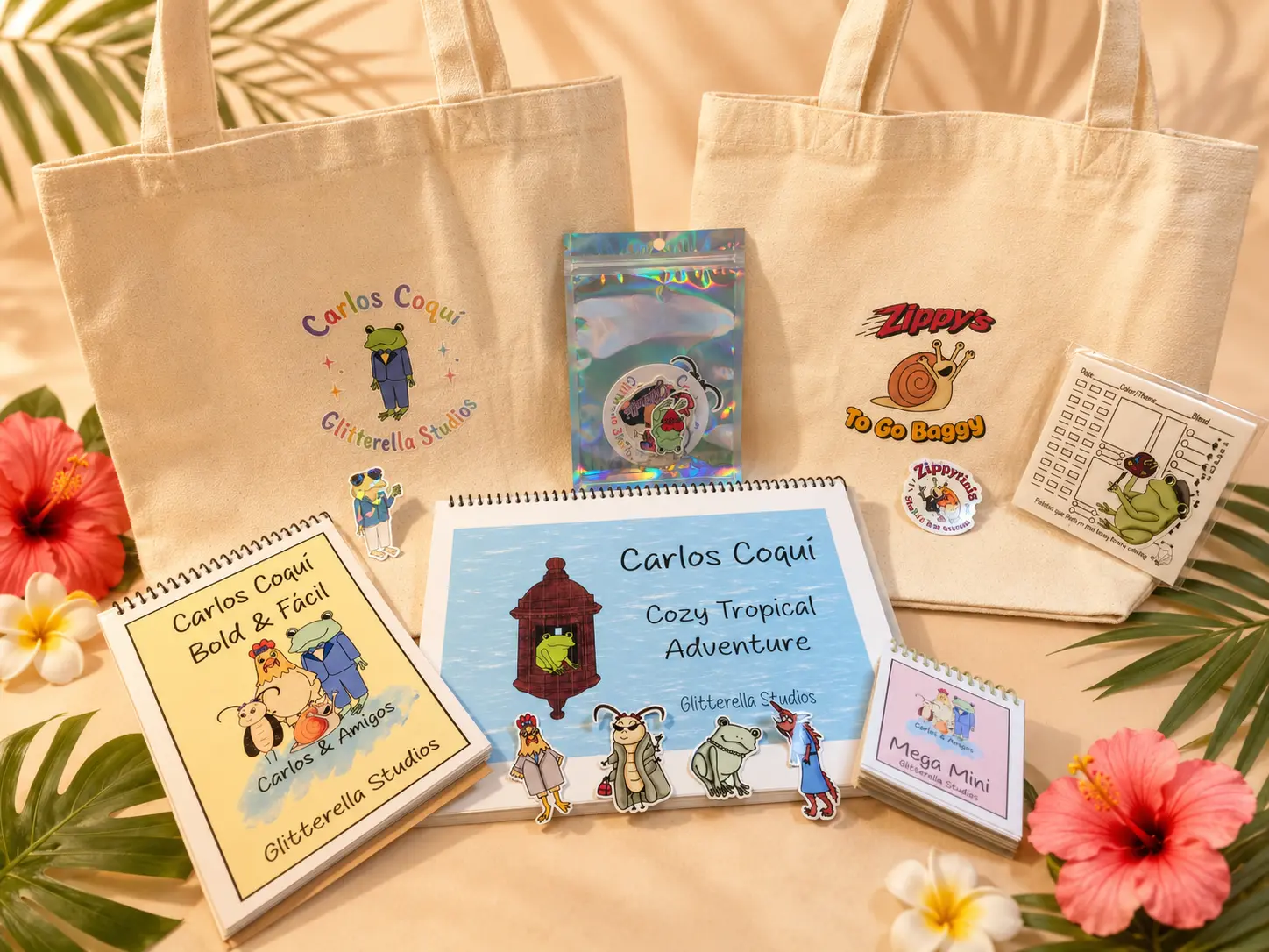 Carlos Coqui Mega Coloring Book Bundle (Pick a bag)