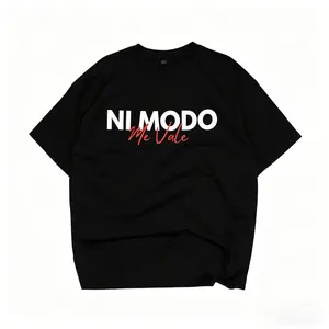Me Vale Black Tee unisex school