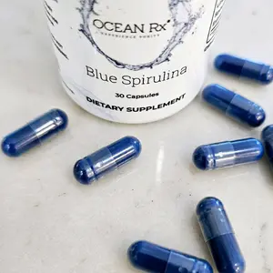 Pure Blue Spirulina (Phycocyanin) Prebiotic Nutraceutical GMO Free Gluten Free Adult Dairy Free Dairy Free