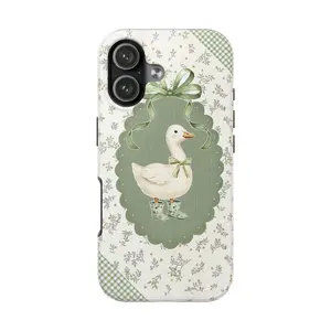 Cute Geese Phone Case - Goose Case Mobile Phone Cover - Duck Gift Protective Cover Tough iPhone  11 12 13 14 15 16 17 Impact Resistant Polycarbonate TPU