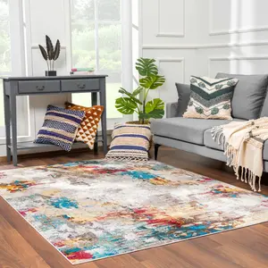 Mardin Abstract Area Rug - Clearance
