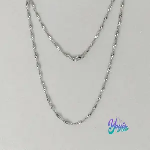 S925 Twisted Serpentine Chain