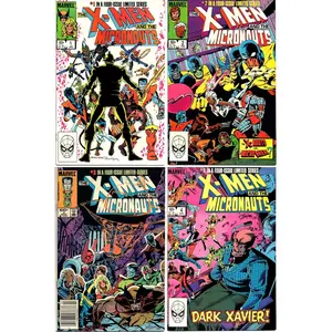 X-Men and the Micronauts Complete Series 1-4