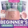 [NEW] Tress Wellness Beginner's All-in-One Waxing Kit with Jojoba Oil Infused Wax Beads Reusable Silicone Bowl & Wax Heater for Gentle Hair Removal Sensitive Body Care Smooth Salon