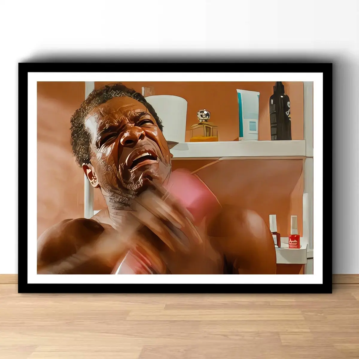 Friday Bathroom Scene, Movie Posters, Friday Movie Poster Print, Funny Bathroom Art, Room Decor, Unframed